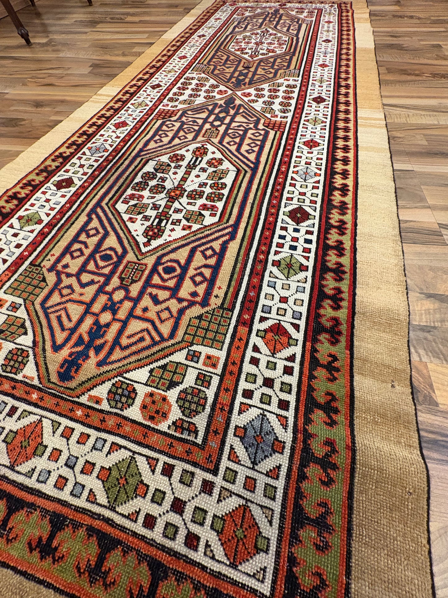 Passatoia Antica Hamadan (Fine '800) - 280x100 cm