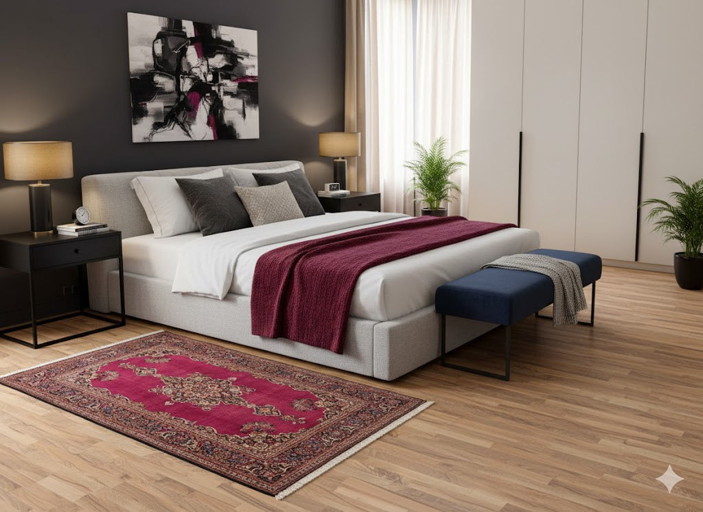 Tappeto Persiano Antico – Kashan
Epoca: Primi del XX secolo (ca. 1900-1920) Misura 206x137