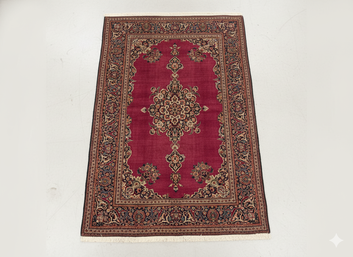 Tappeto Persiano Antico – Kashan
Epoca: Primi del XX secolo (ca. 1900-1920) Misura 206x137