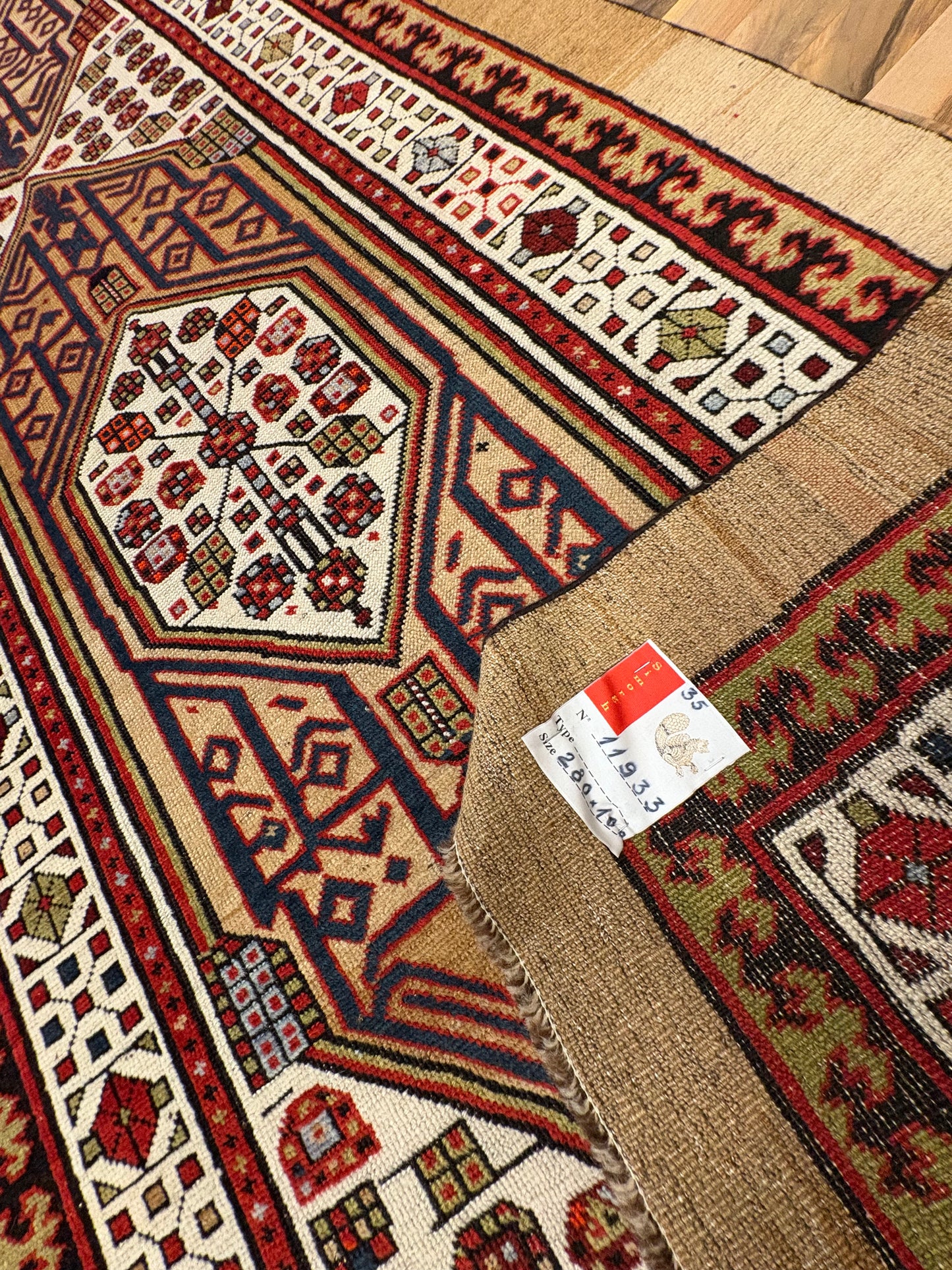 Passatoia Antica Hamadan (Fine '800) - 280x100 cm