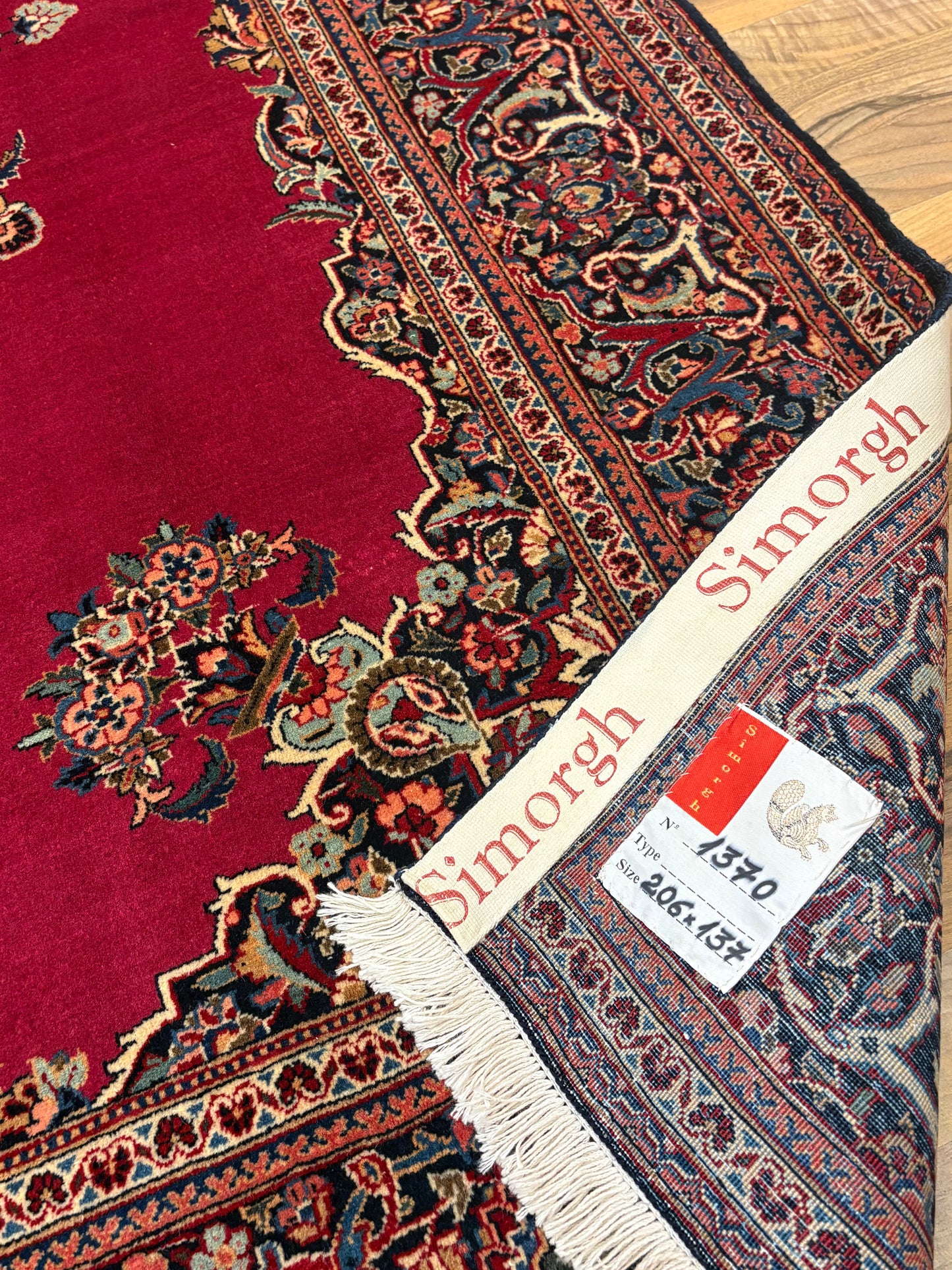 Tappeto Persiano Antico – Kashan
Epoca: Primi del XX secolo (ca. 1900-1920) Misura 206x137